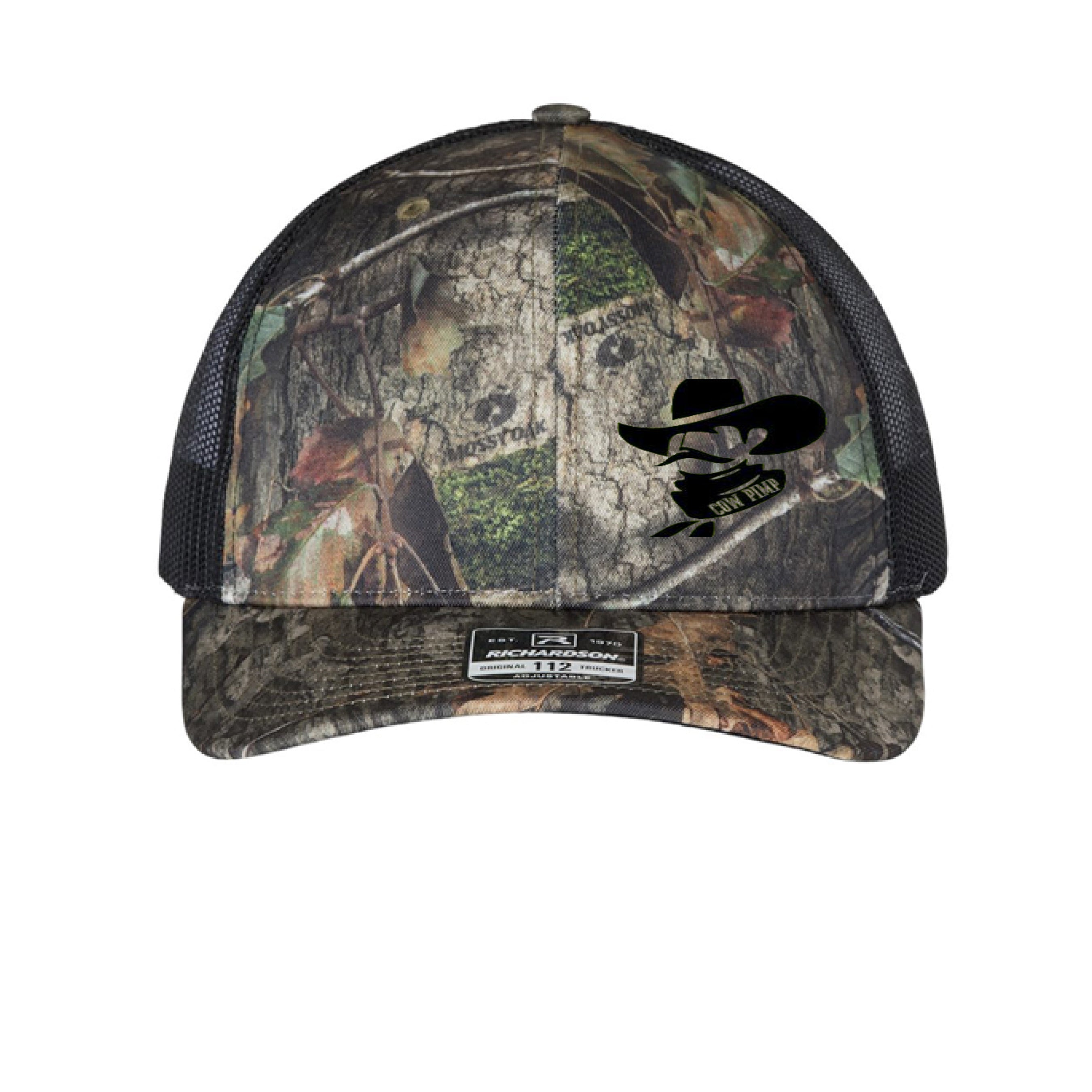 Mossy Oak Country DNA/ Black - FRONT